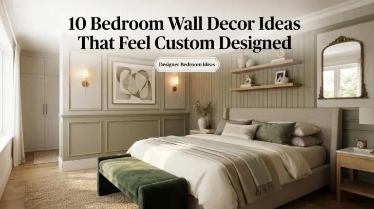 10 Bedroom Wall Decor Ideas That Feel Custom Designed