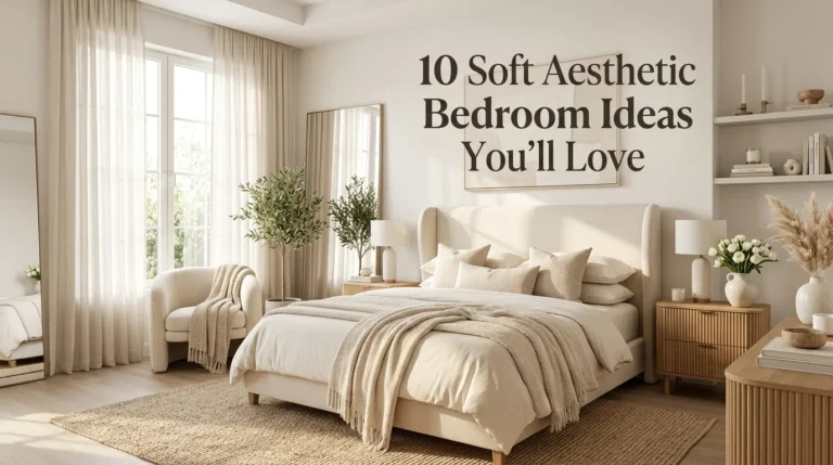 10 Soft Aesthetic Bedroom Ideas You'll Love