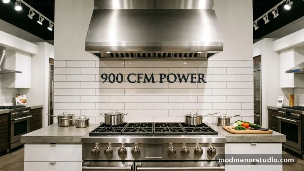 The Direct Answer - Do You Need a 900 CFM Hood for a 36-Inch Professional Gas Range?