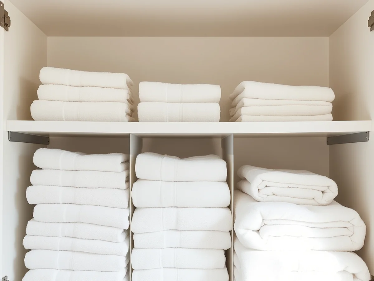 Dollar Store Shelf Dividers - Dollar Store Bathroom Organization