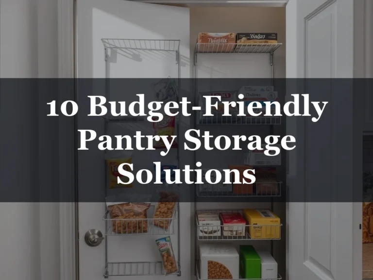 10 Budget-Friendly Pantry Storage Solutions - Dollar Store DIY Pantry Organization Ideas