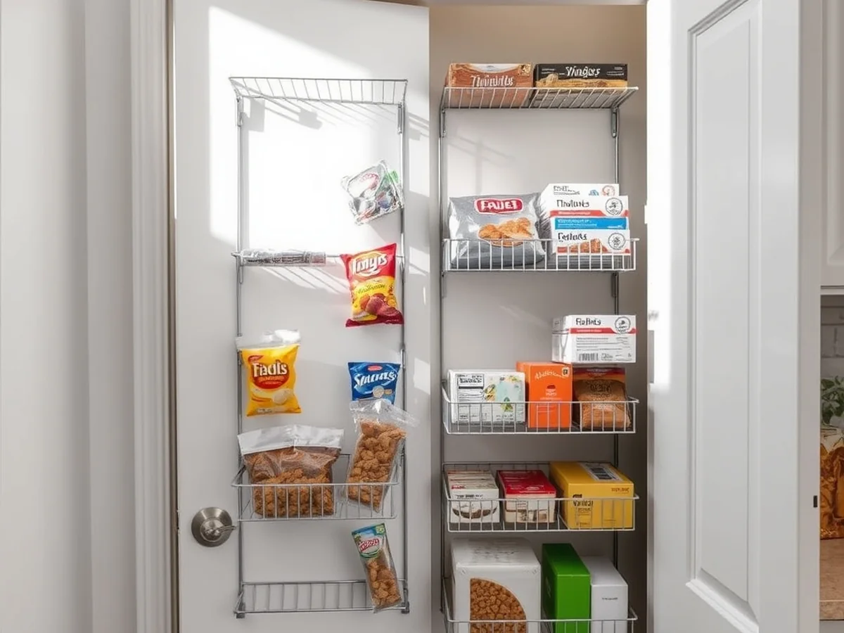 Utilizing Door-Mounted Organizers Safely and Effectively - Dollar Store DIY Pantry Organization Ideas