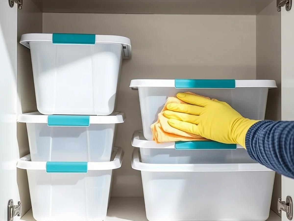 Maintaining Budget Dollar Store Organizers - Dollar Store Kitchen Organization