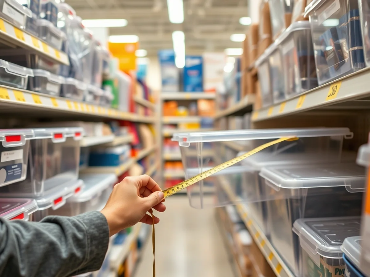 Strategic Shopping for Organizers - Dollar Store Organization Storage