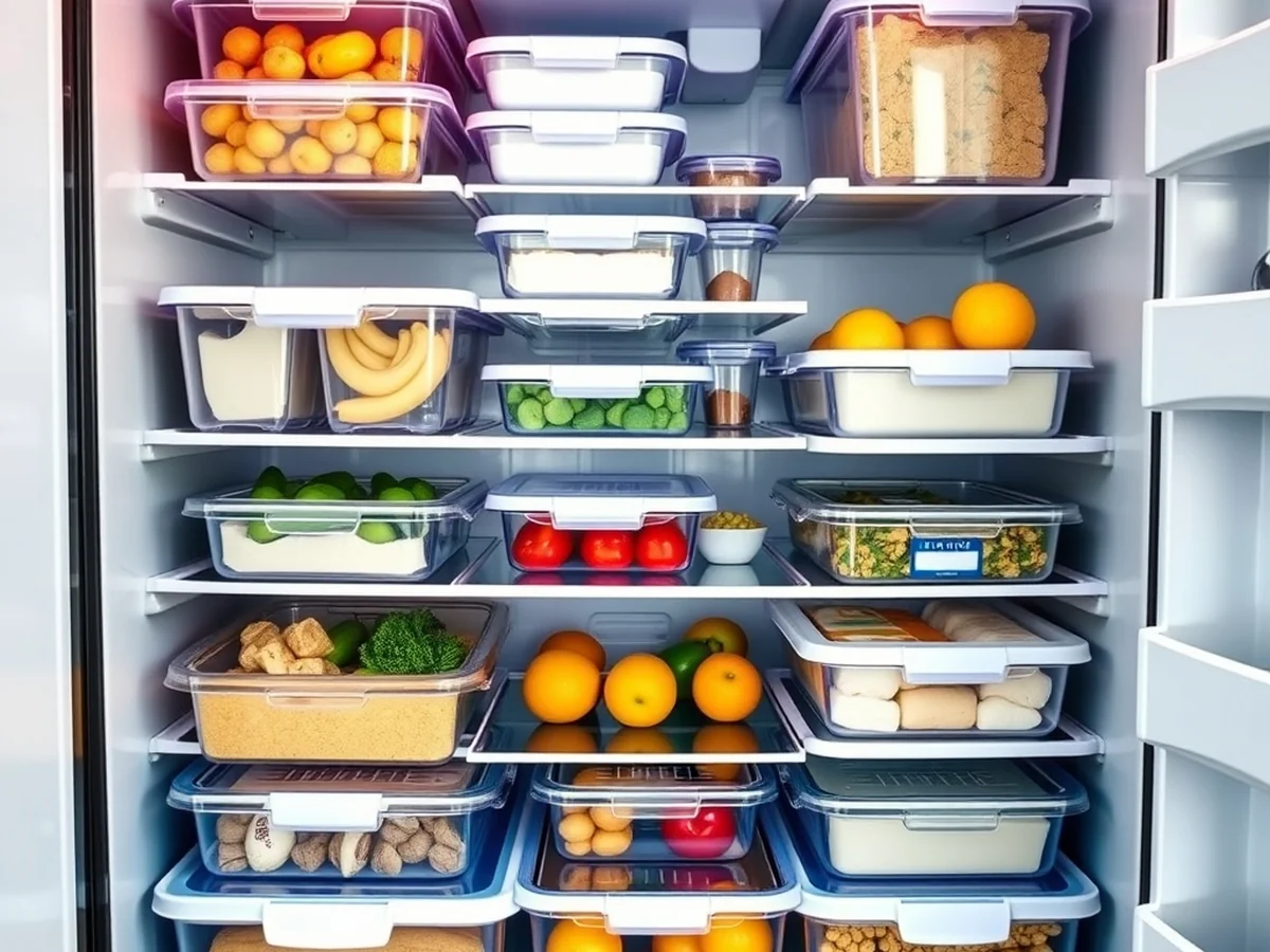 Essential Storage Tools and Containers - Fridge Organization Ideas