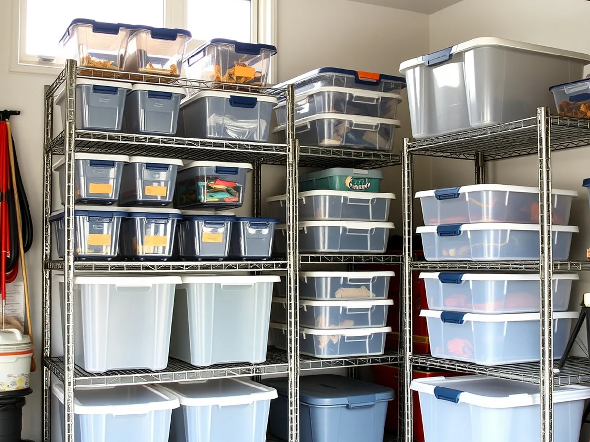 Budget Friendly Organization - Garage Organization Ideas