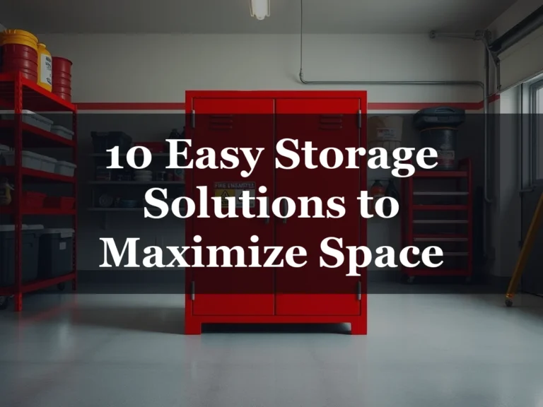 10 Easy Storage Solutions to Maximize Space - Garage Organization Ideas
